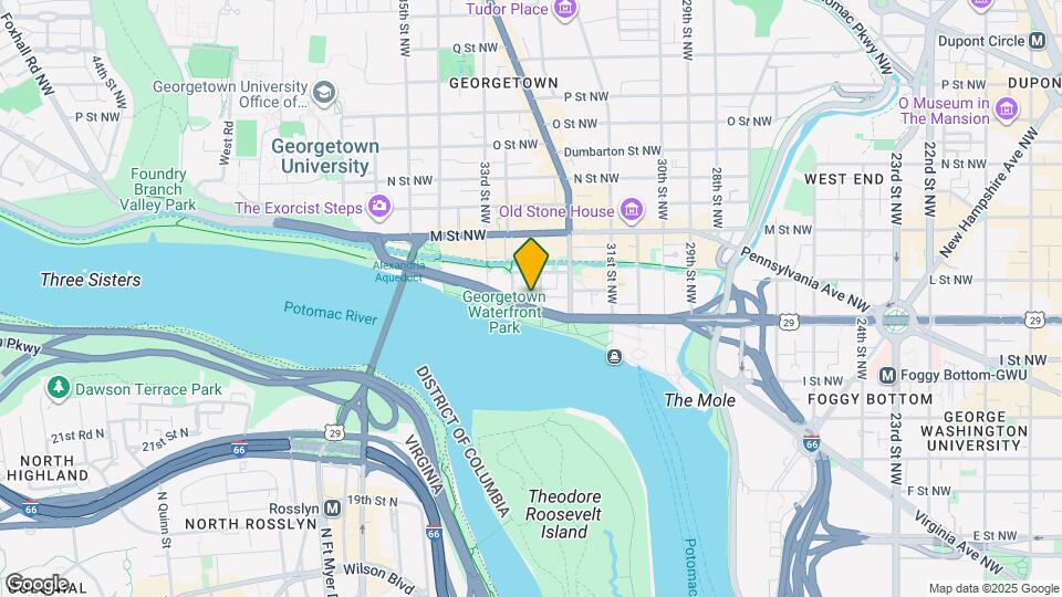 3299 K St NW Map and Location Details