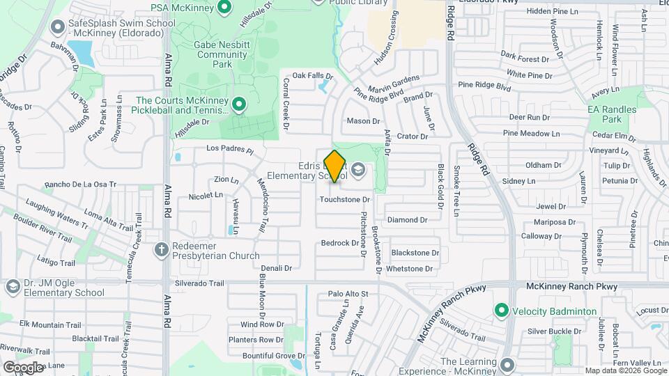 3609 Goldstone Dr Map and Location Details