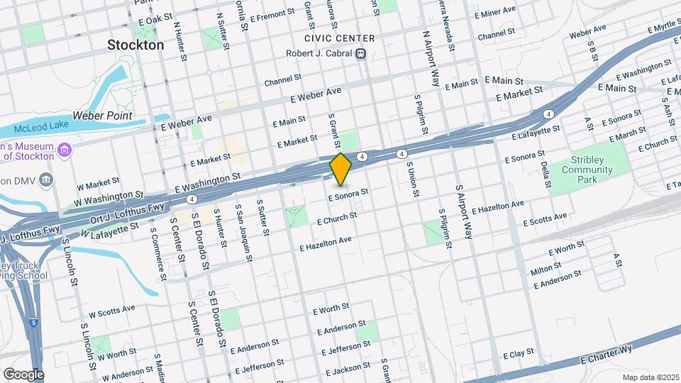 735 E Sonora St Map and Location Details
