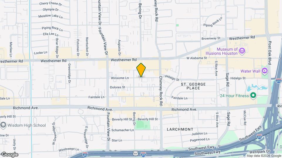 5717 Winsome Ln Map and Location Details