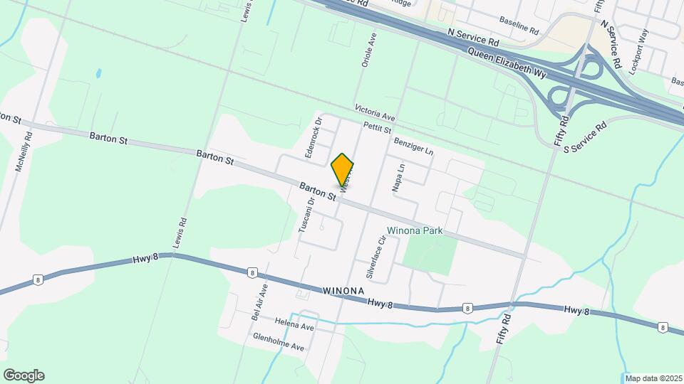 1 West Ave Map and Location Details