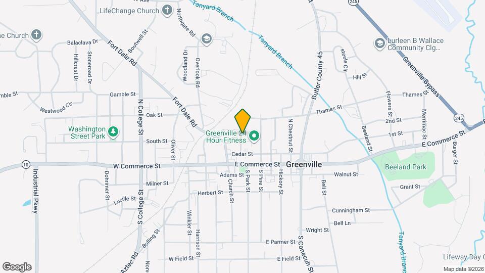 222 Burnett St Map and Location Details