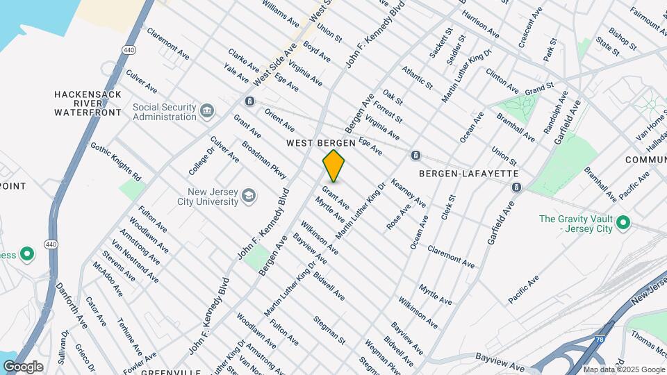 130 Grant Ave Map and Location Details