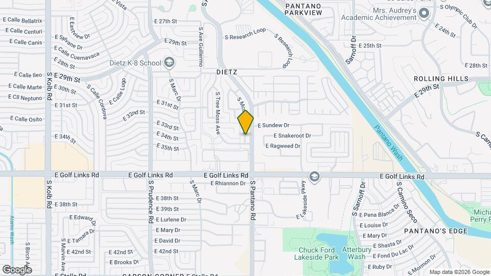 2381 South Dr Map and Location Details