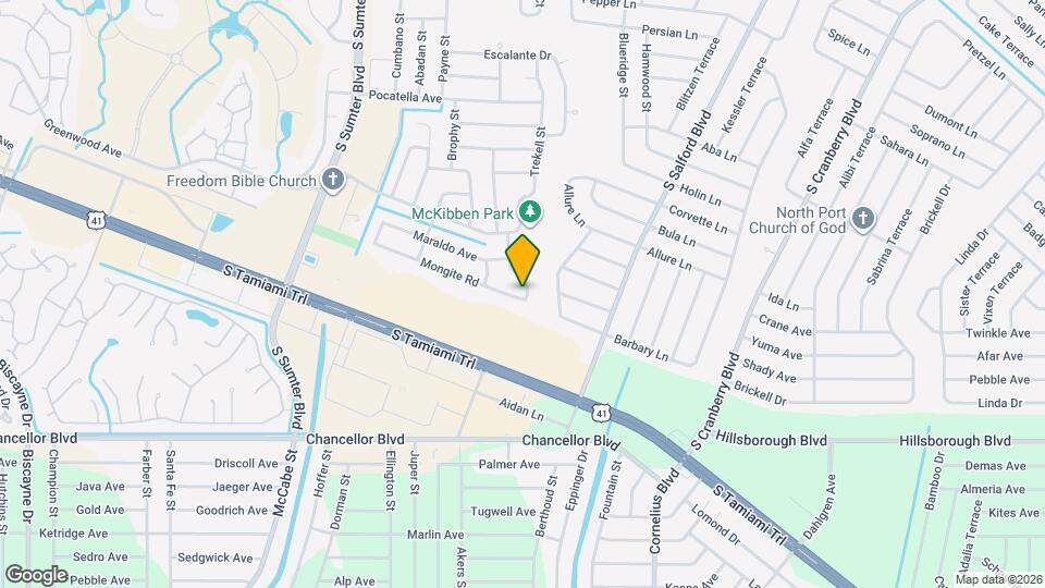 4318 Mongite Rd Map and Location Details