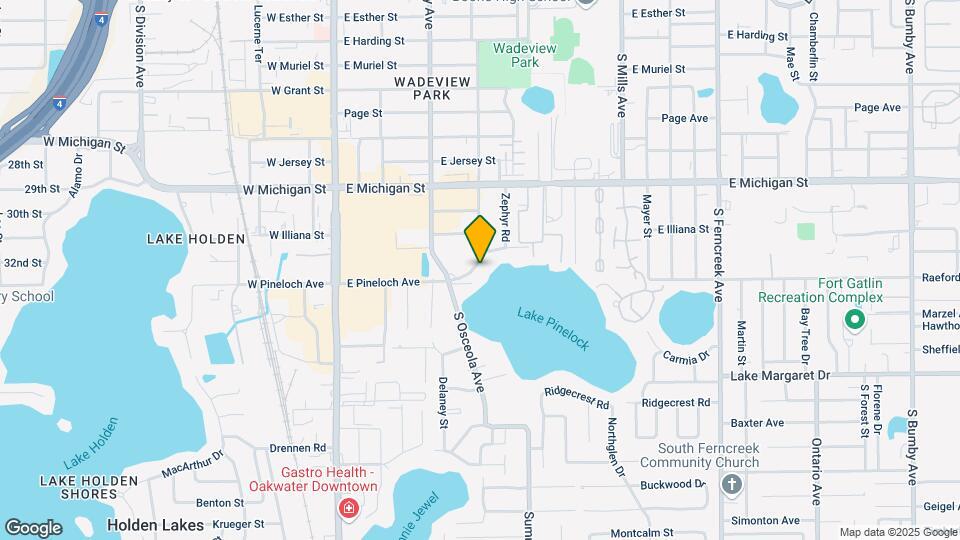 2893 S Osceola Ave, Unit E-3 Map and Location Details