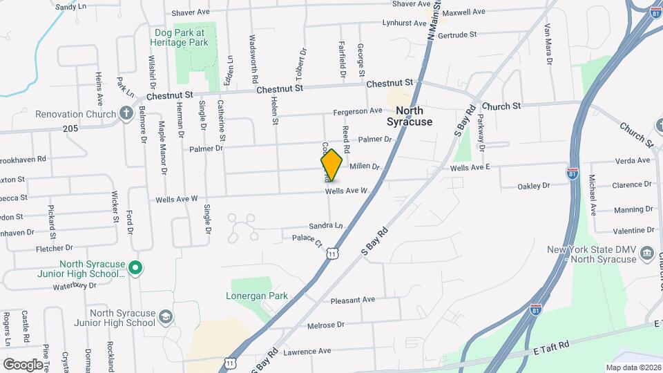 80 Coolidge Rd Map and Location Details