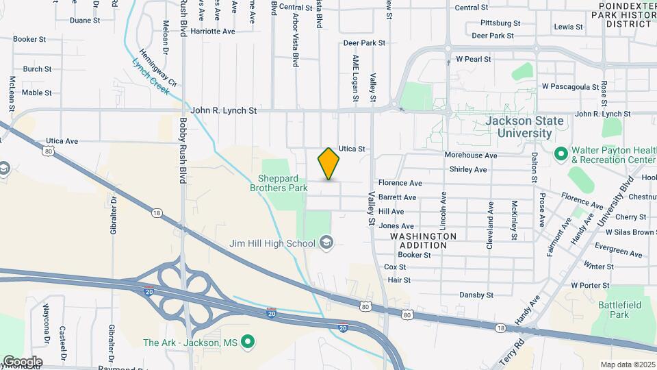 2175 W Florence Ave Mapa y Detalles de la Ubicación
