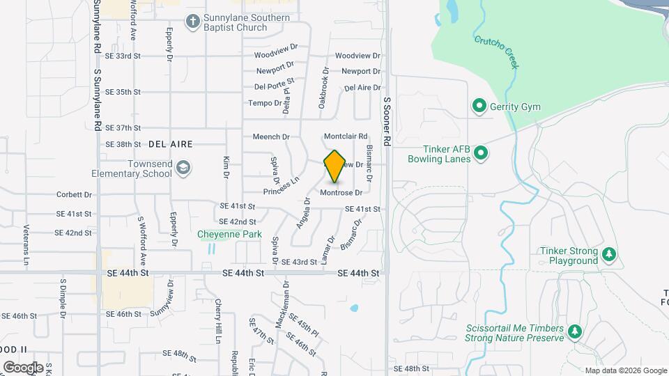 4817 Montrose Dr Map and Location Details