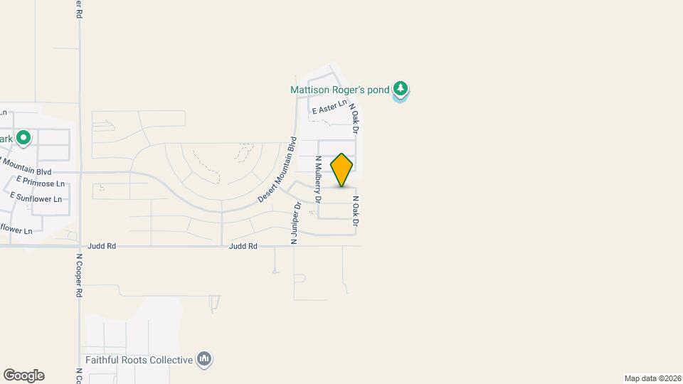 13241 E Sunflower Ln Mapa y Detalles de la Ubicación