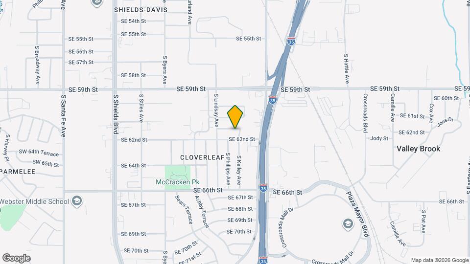 808 SE 61st St Map and Location Details