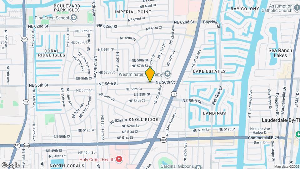 2160 NE 56th St Map and Location Details