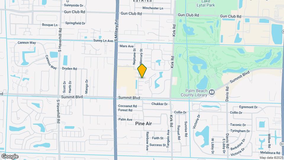876 Summit Lake Dr Map and Location Details