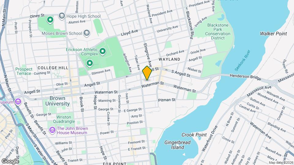 208 Waterman St, Unit 7 Mapa y Detalles de la Ubicación
