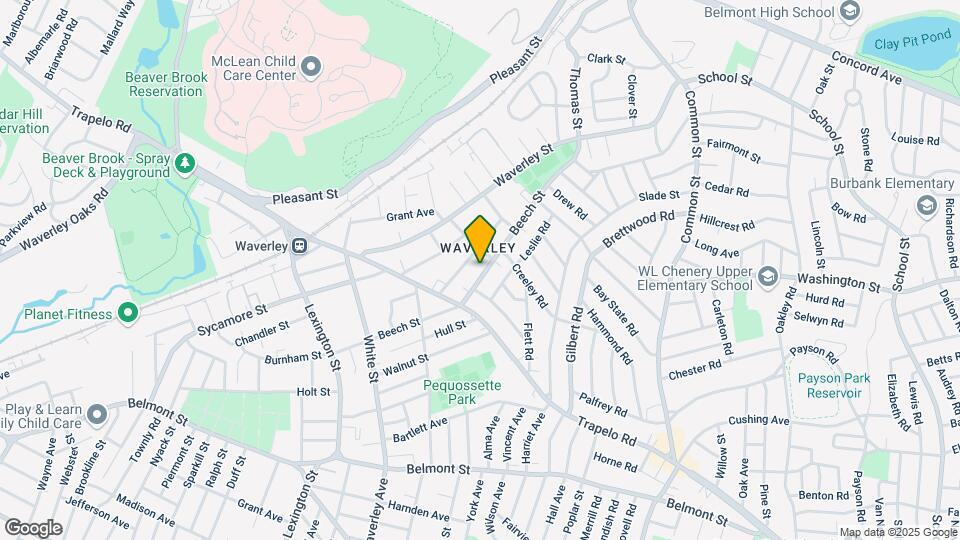 160 Beech St, Unit 1 Map and Location Details