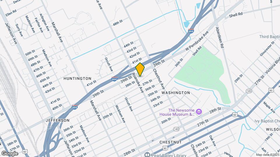 3802 Roanoke Ave Mapa y Detalles de la Ubicación