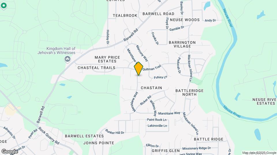 3323 Marshlane Way Map and Location Details