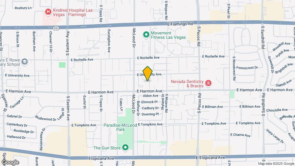 4457 Tomer Ln Map and Location Details
