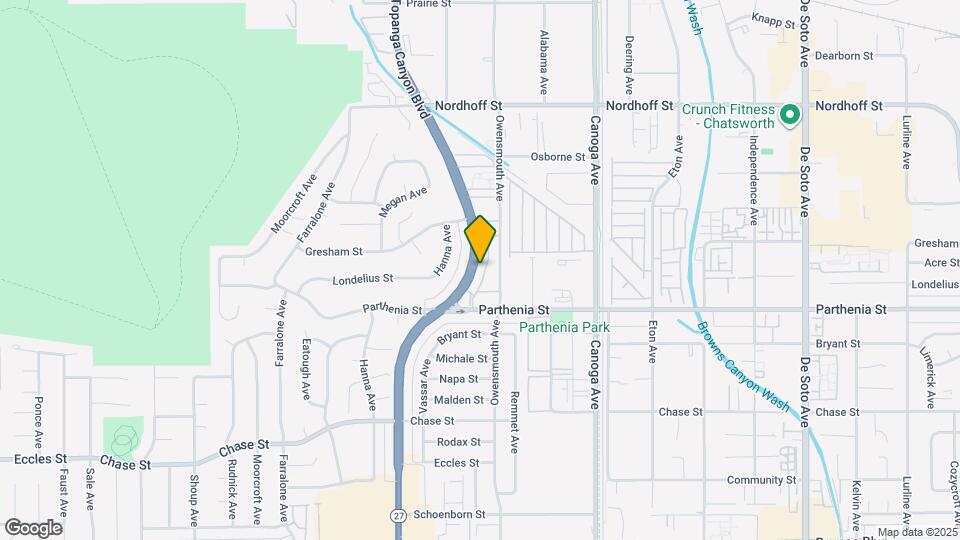 8750 Topanga Canyon Blvd Map and Location Details