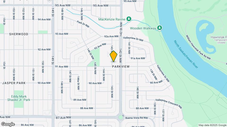14228 91 Av NW Map and Location Details
