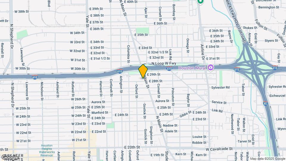623 E 28th St Map and Location Details