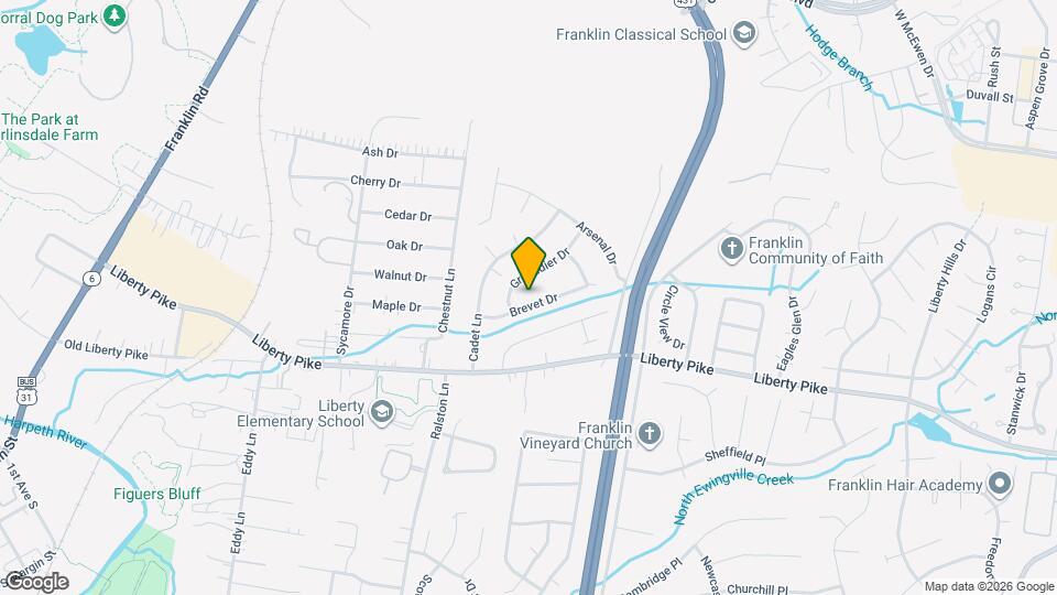 117 Brevet Dr Map and Location Details