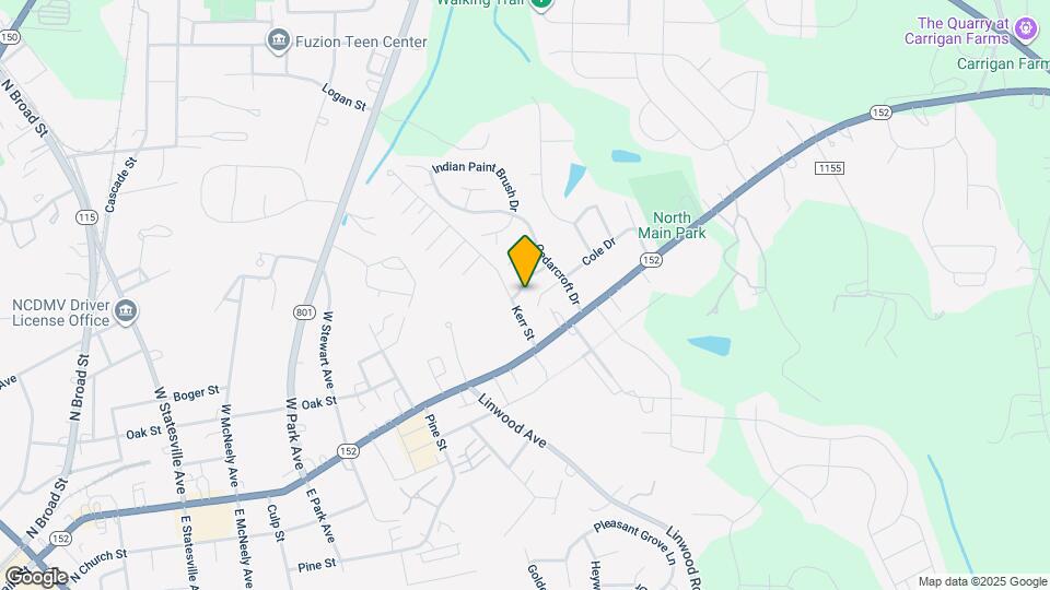 1207 Larkspur Dr Mapa y Detalles de la Ubicación