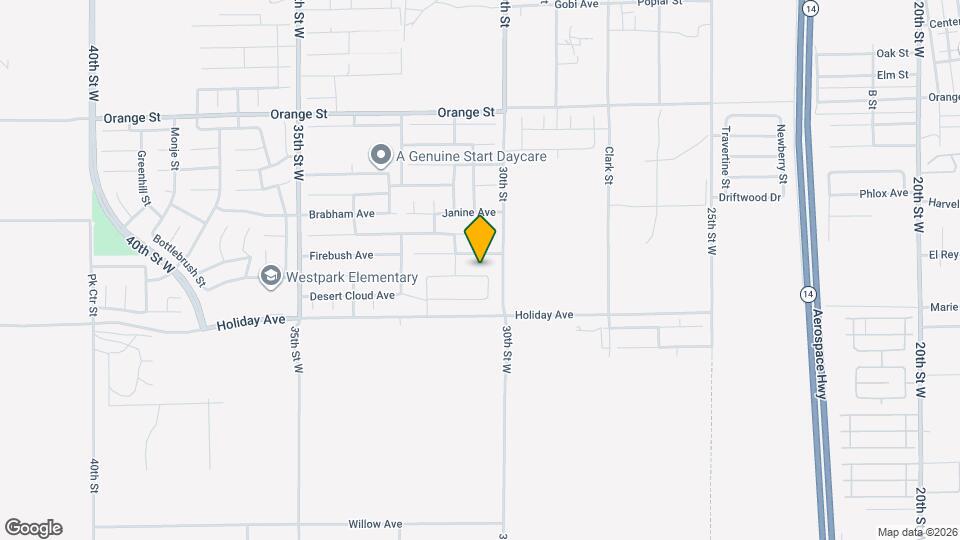 3017 Via Bella Rosa Ave Map and Location Details