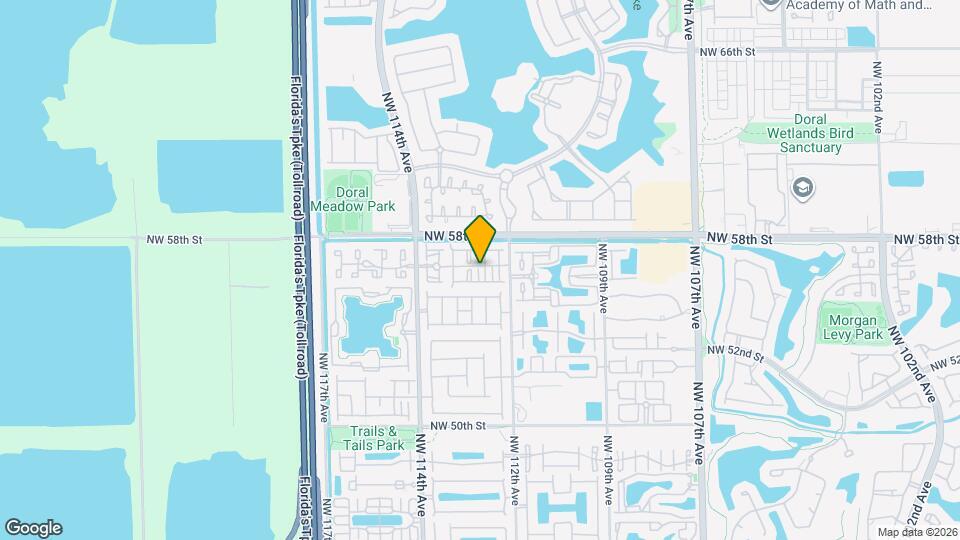 5654 NW 112th Pl Map and Location Details