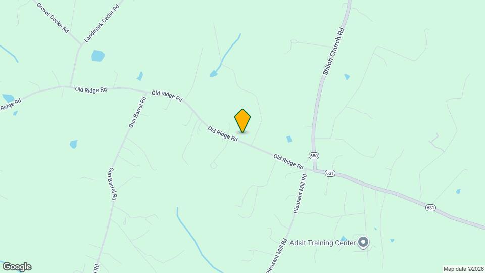 18086 Old Ridge Rd Map and Location Details