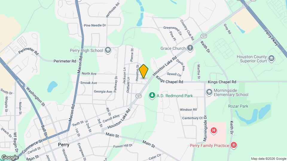 1531 Houston Lake Rd Map and Location Details