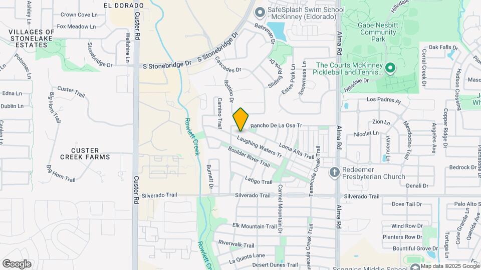 8404 Laughing Waters Tr Map and Location Details