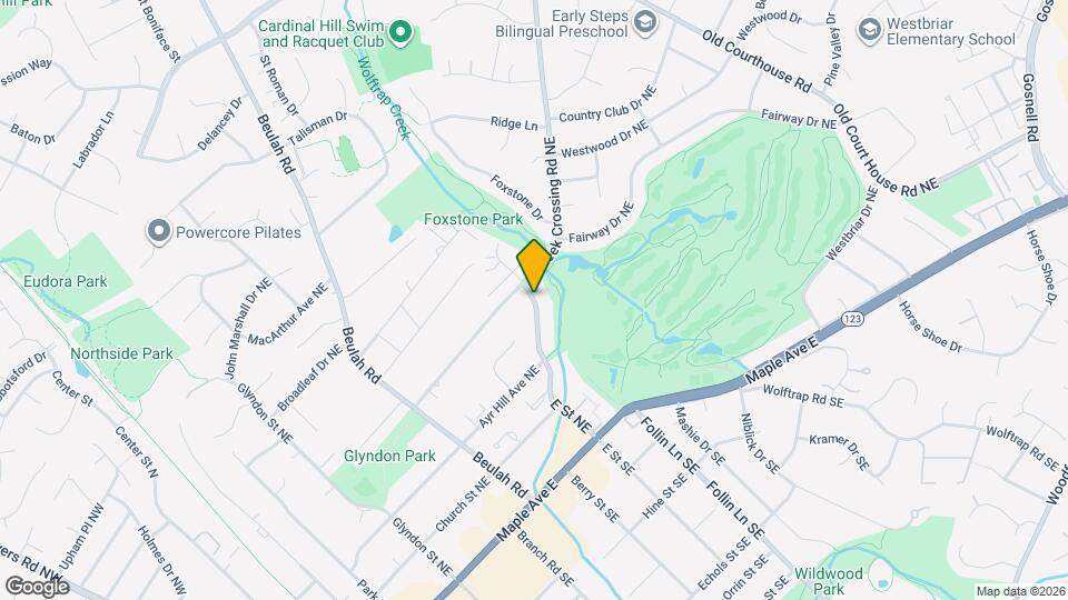 165 E St NE Map and Location Details