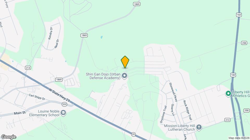 116 Diorite Dr Map and Location Details