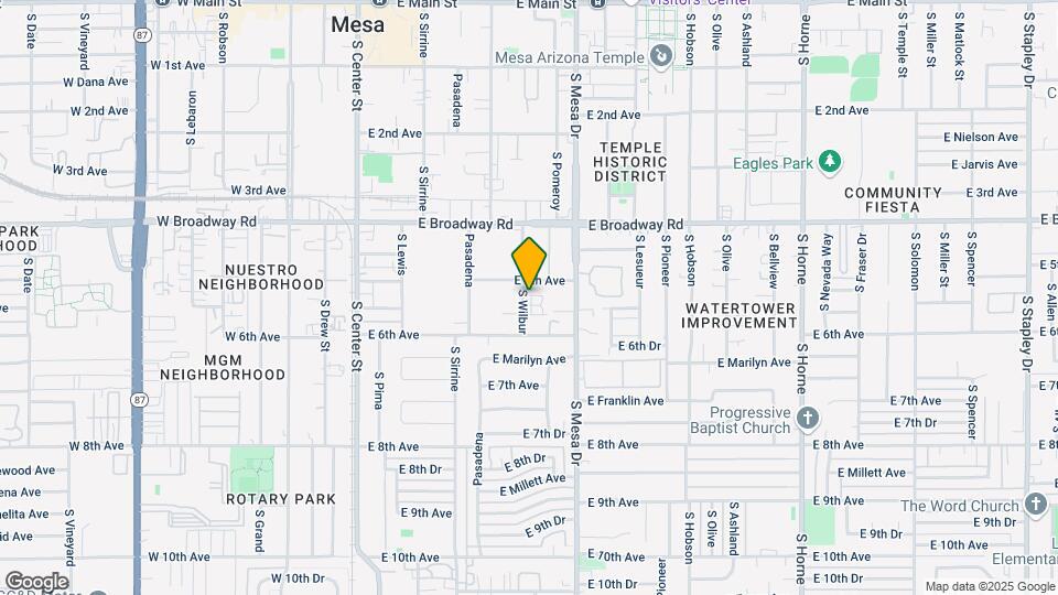 306 E Vine Cir Mapa y Detalles de la Ubicación