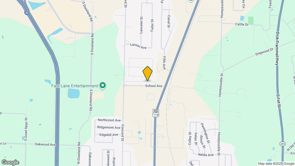 117 Carrington Ave Map and Location Details