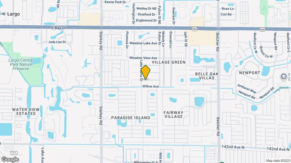 2988 Green Acres Ave Map and Location Details