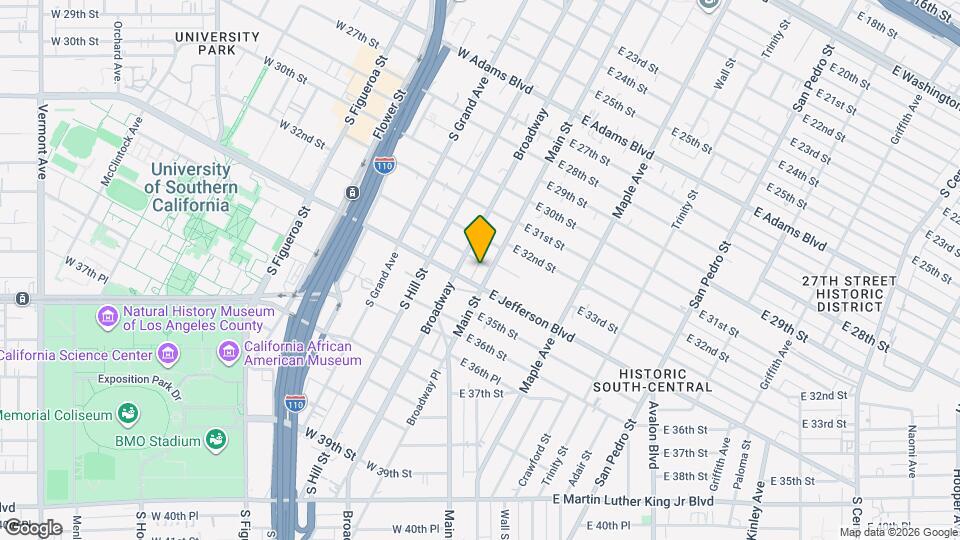 3309 Main St Map and Location Details