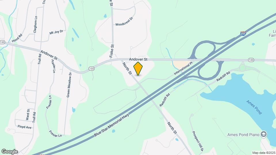 Furnished Residences at Tewksbury Boston Mapa y Detalles de la Ubicación
