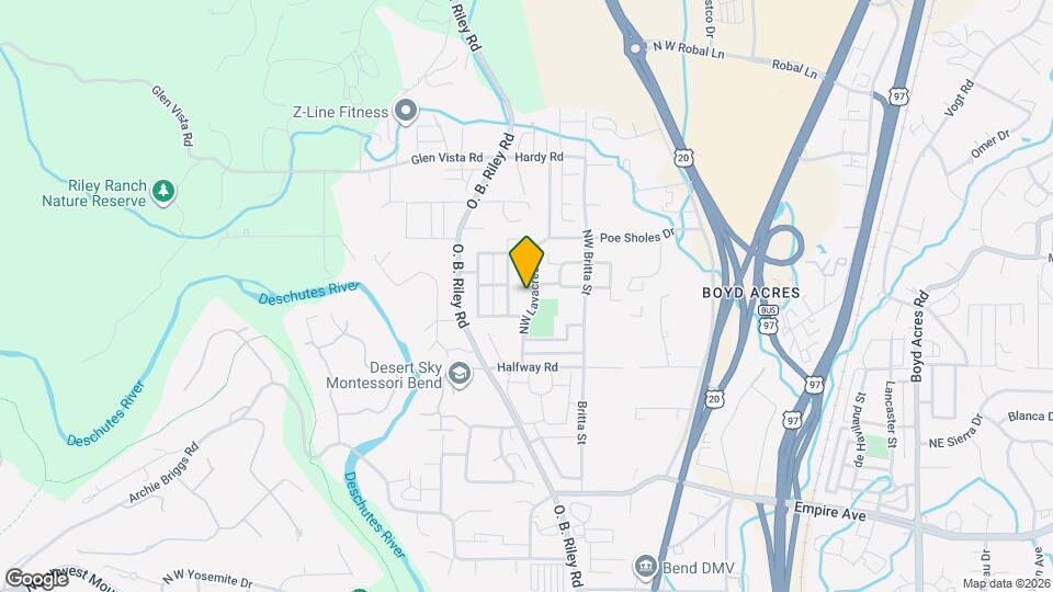 63251 NW Lavacrest St Map and Location Details