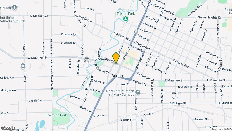 115 W Maumee St, Unit 2 Map and Location Details