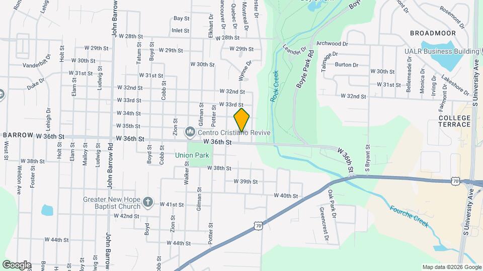 3505 Wynne St Mapa y Detalles de la Ubicación