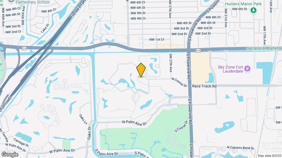 3095 N Course Dr, Unit 3095 Map and Location Details