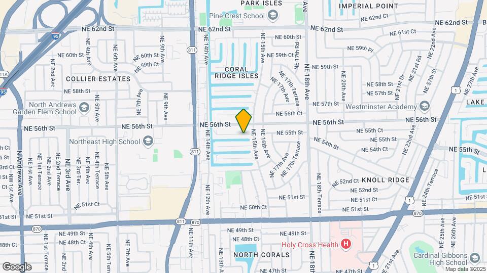 1466 NE 55th St Map and Location Details