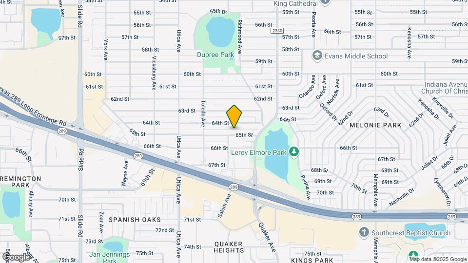4520 65th St Map and Location Details