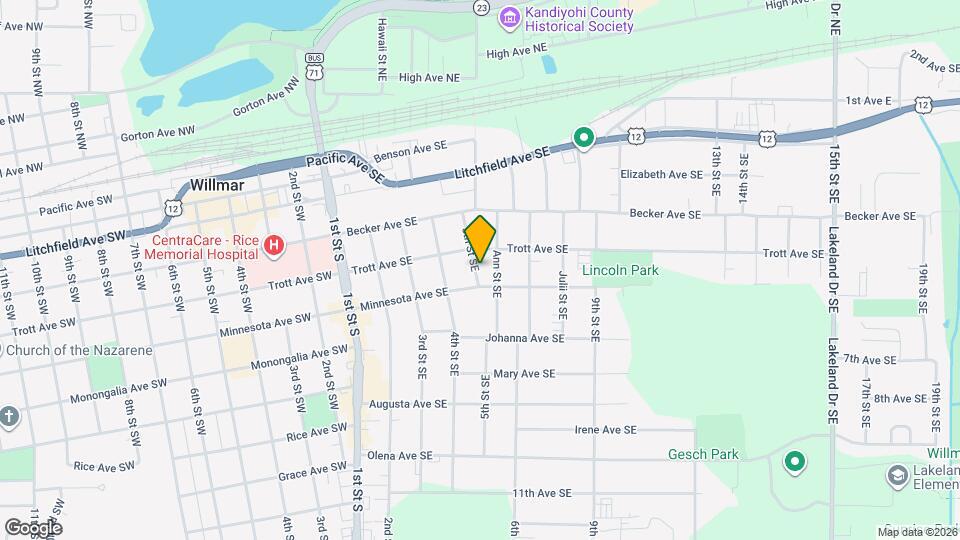 513 5th St SE Map and Location Details