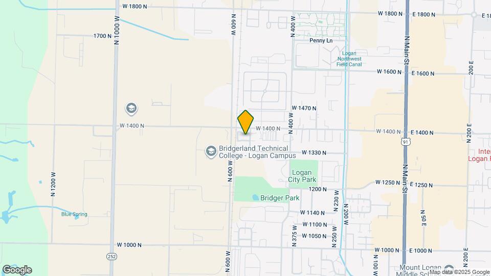 565 W 1350 N Map and Location Details