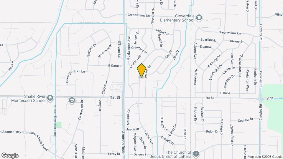 305 N Adam Dr Map and Location Details