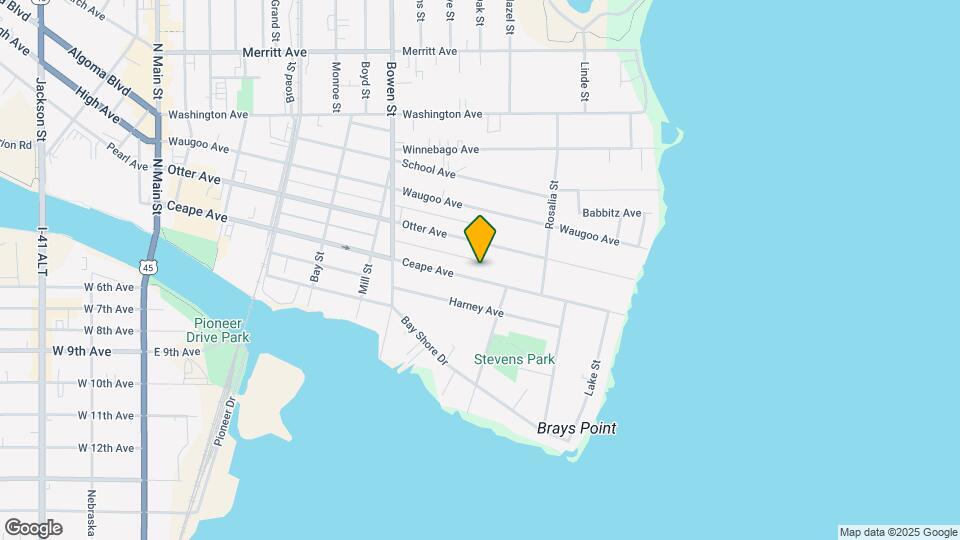 1028 Ceape Ave Map and Location Details