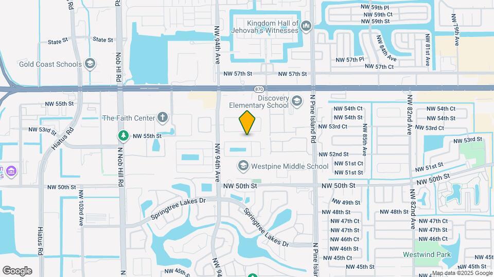 9329 NW 53rd Ct Mapa y Detalles de la Ubicación